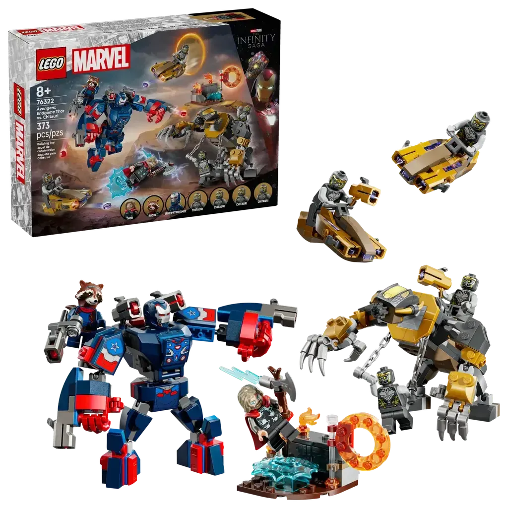 Avengers: Endgame Thor vs. Chitauri-LEGO-The Red Balloon Toy Store