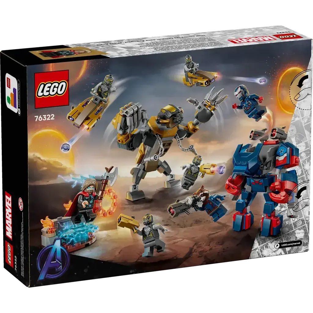 Avengers: Endgame Thor vs. Chitauri-LEGO-The Red Balloon Toy Store