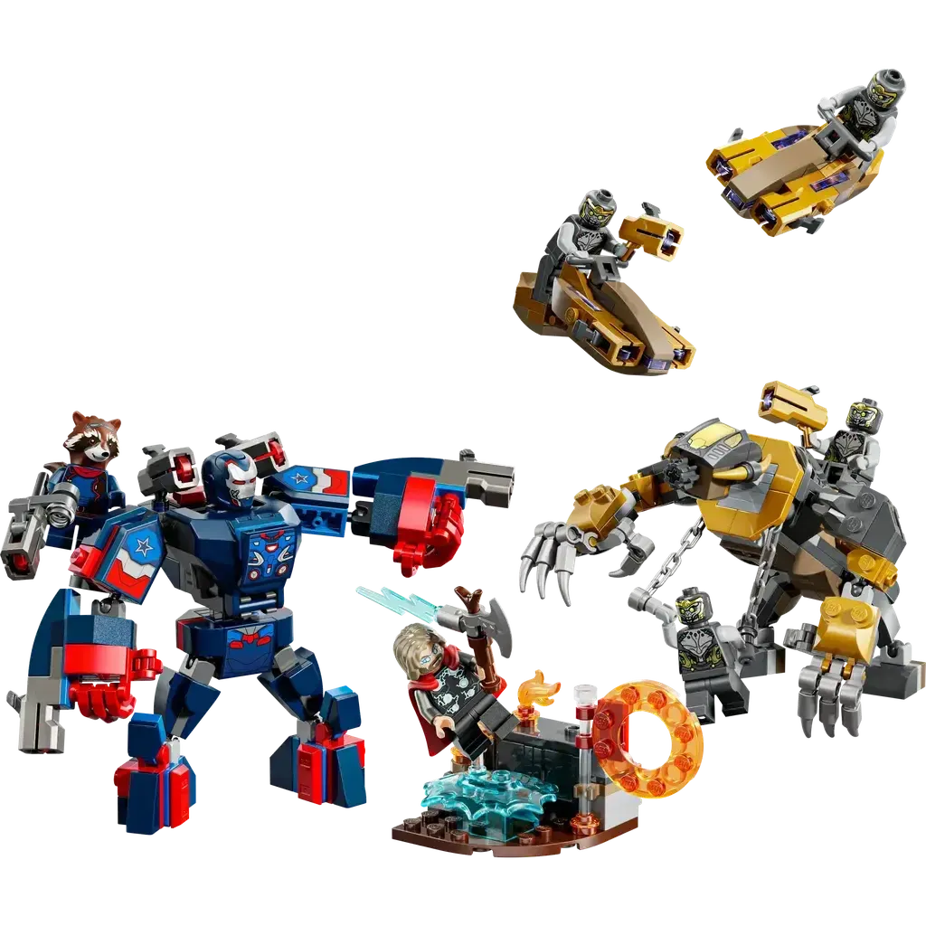 Avengers: Endgame Thor vs. Chitauri-LEGO-The Red Balloon Toy Store