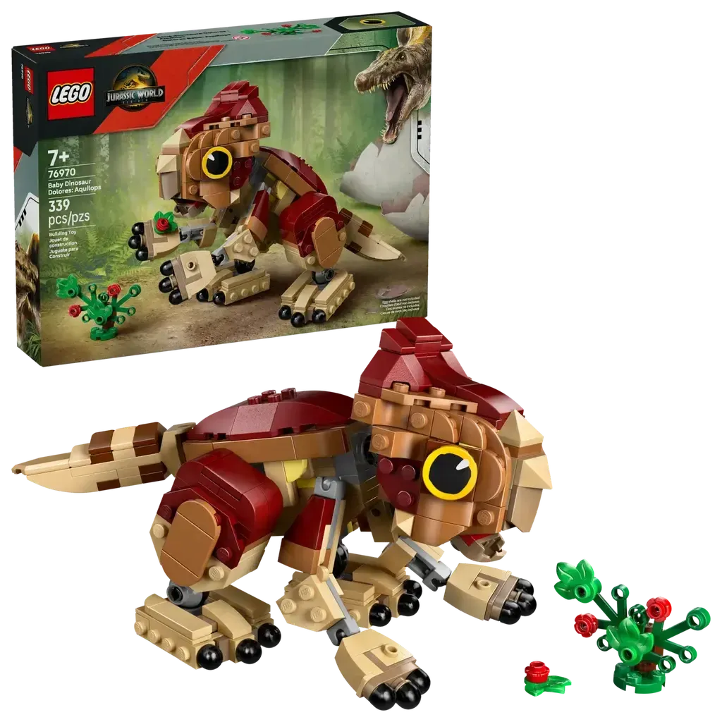 Baby Dinosaur Dolores: Aquilops-LEGO-The Red Balloon Toy Store