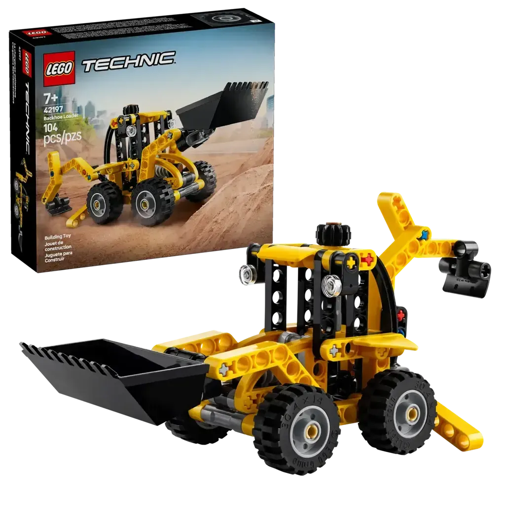 Backhoe Loader-LEGO-The Red Balloon Toy Store