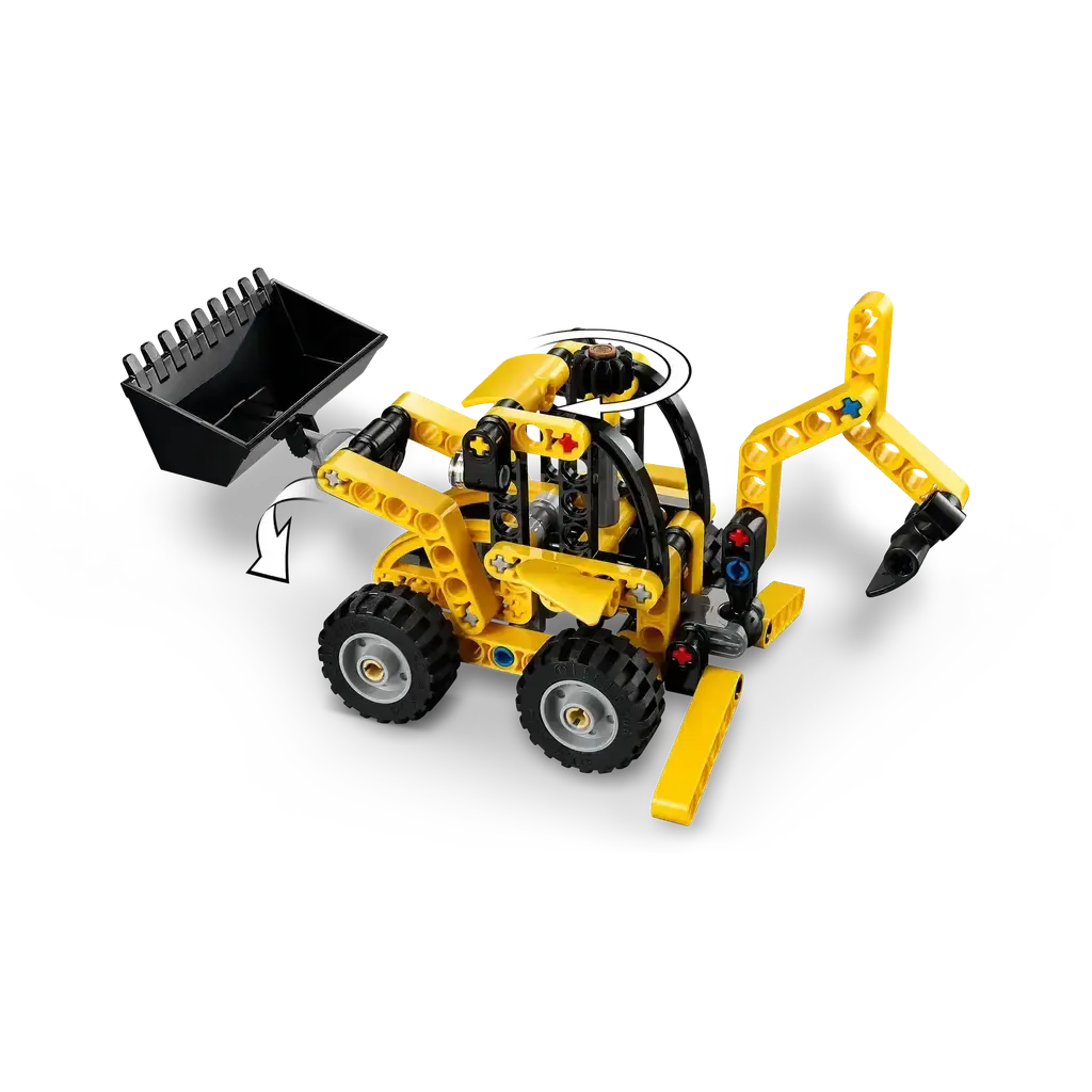 Backhoe Loader-LEGO-The Red Balloon Toy Store