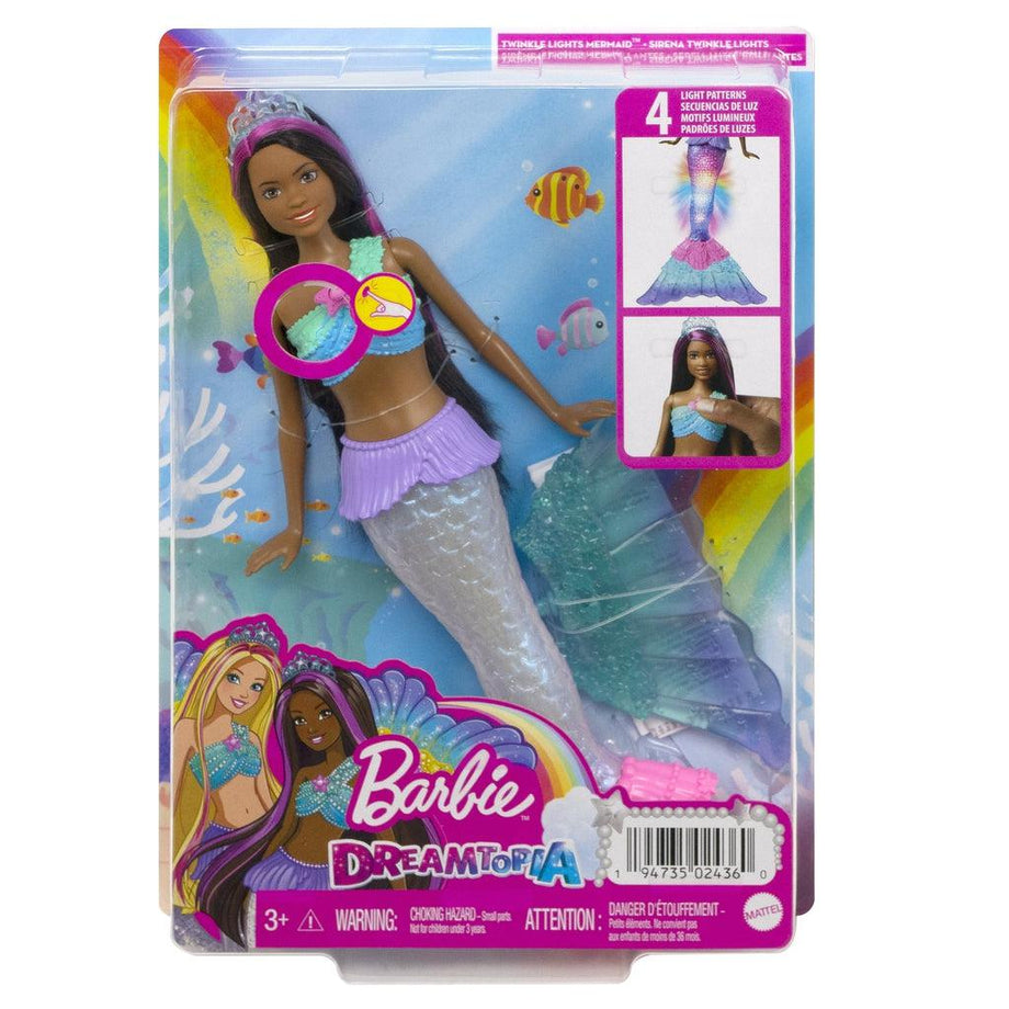 Barbie Dreamtopia Twinkle Lights Mermaid Doll Mattel – The Red