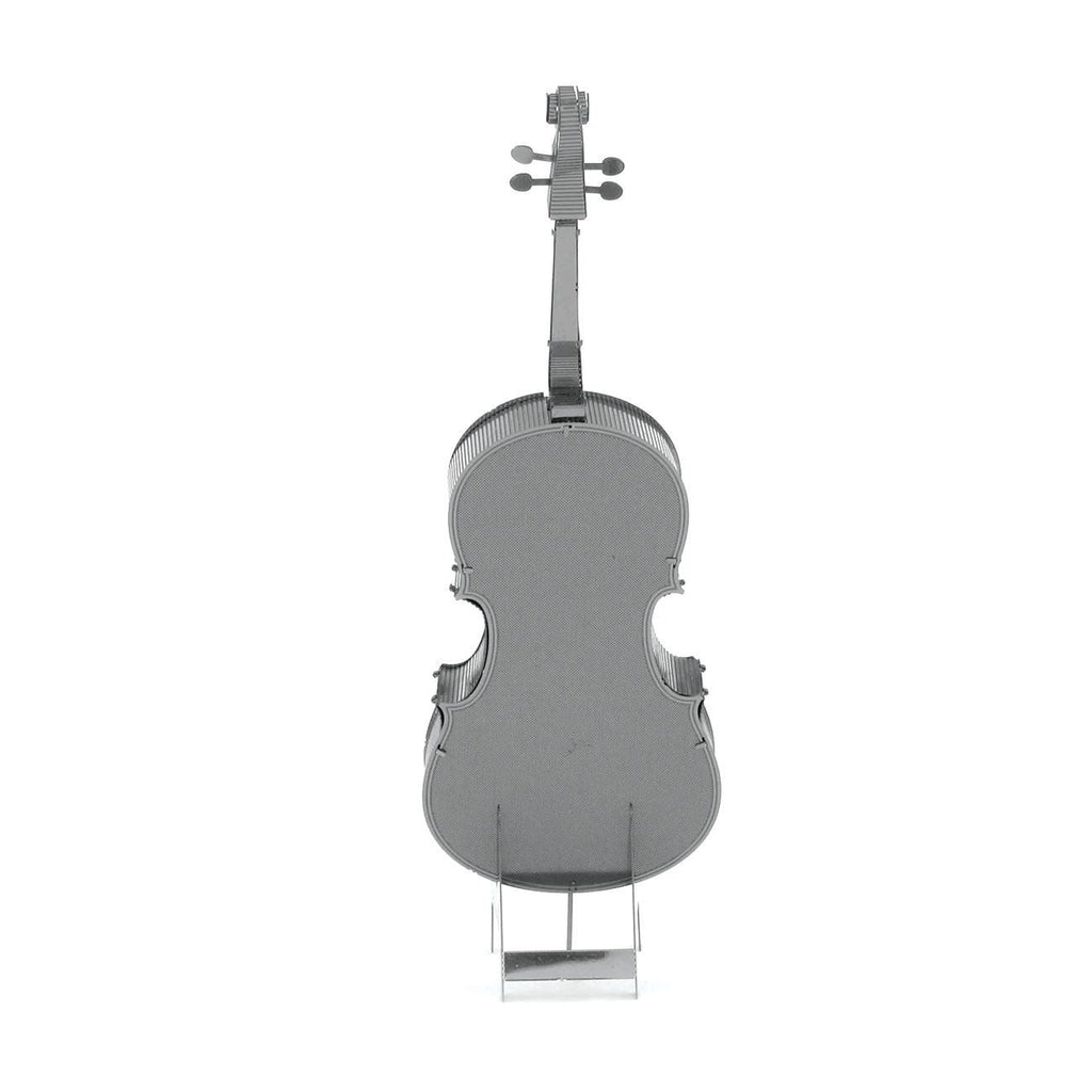 Back view of the model. There is no design on the back of the instrument.