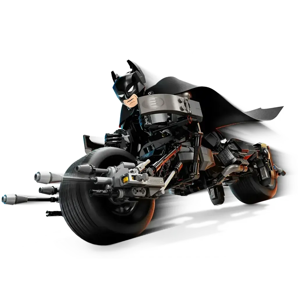 Batman# Construction Figure and the Bat-Pod Bike-LEGO-The Red Balloon Toy Store