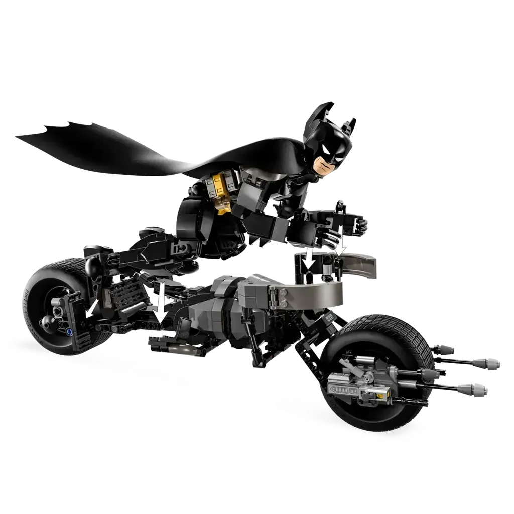 Batman# Construction Figure and the Bat-Pod Bike-LEGO-The Red Balloon Toy Store