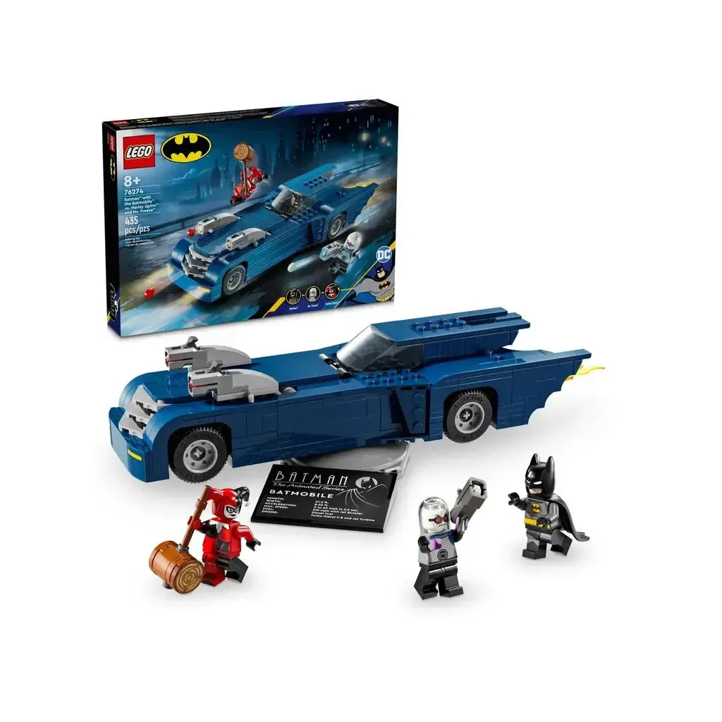 Batman# with the Batmobile# vs. Harley Quinn# and Mr. Freeze#-LEGO-The Red Balloon Toy Store