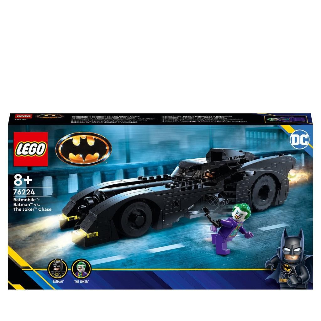 the image shows teh LEGO batmobile: Batman vs the Joker Chase. Batman is more serious now, bringing his batmobile chasing a Joker who has escaped Arkham Asylum