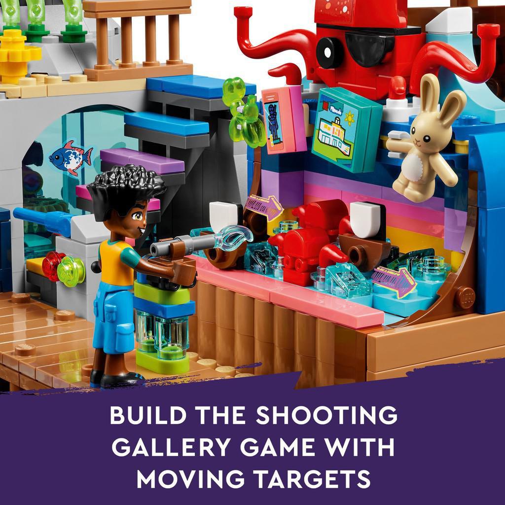 build the shooting gallery with moving targets.