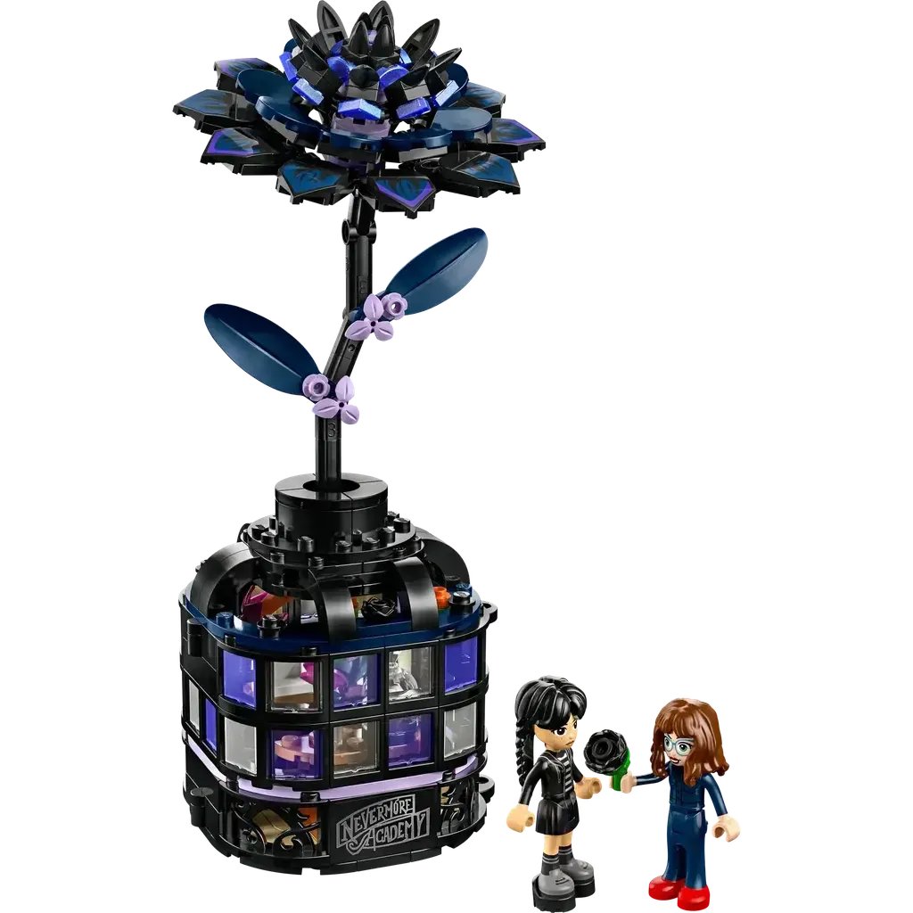 Black Dahlia Flower-LEGO-The Red Balloon Toy Store