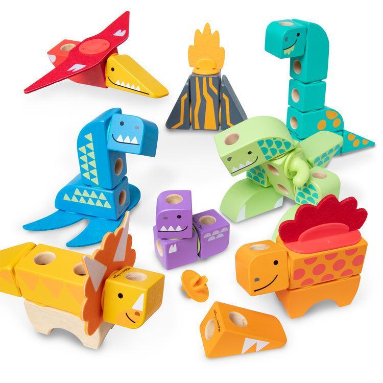 Blockables Dino Play Set-Melissa & Doug-The Red Balloon Toy Store