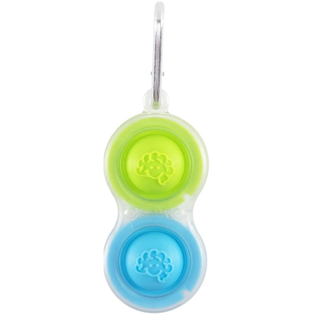 Blue & Green Clear Simpl Dimpl-Fat Brain Toy Co.-The Red Balloon Toy Store