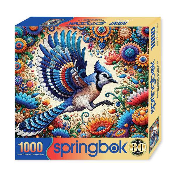Blue Jay in Summer-Springbok puzzles-The Red Balloon Toy Store