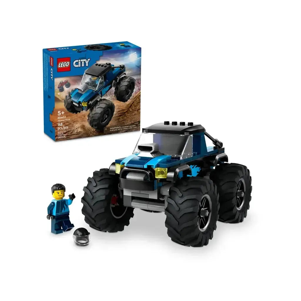 Blue Monster Truck-LEGO-The Red Balloon Toy Store