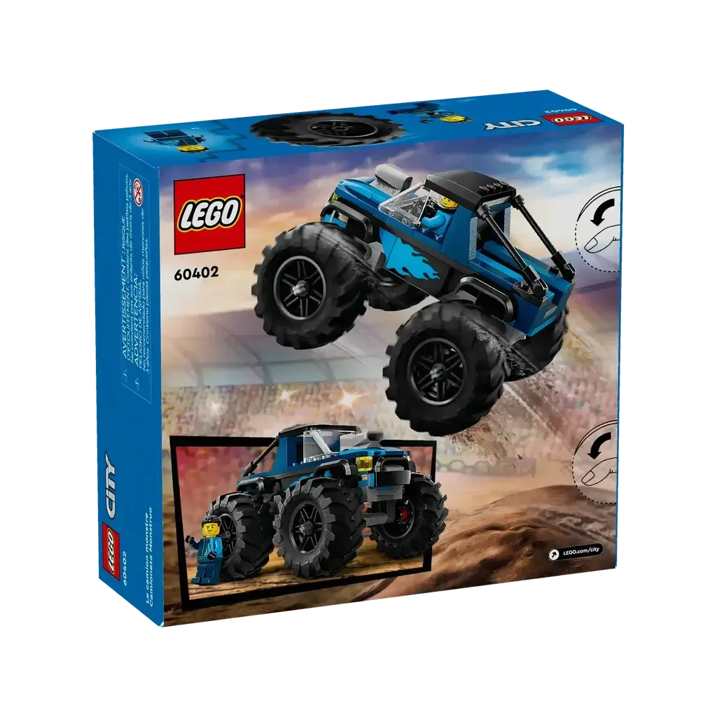 Blue Monster Truck-LEGO-The Red Balloon Toy Store