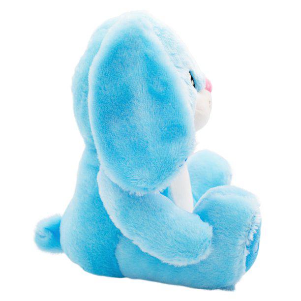 Back view of the plush. Shows that the back is completely blue.