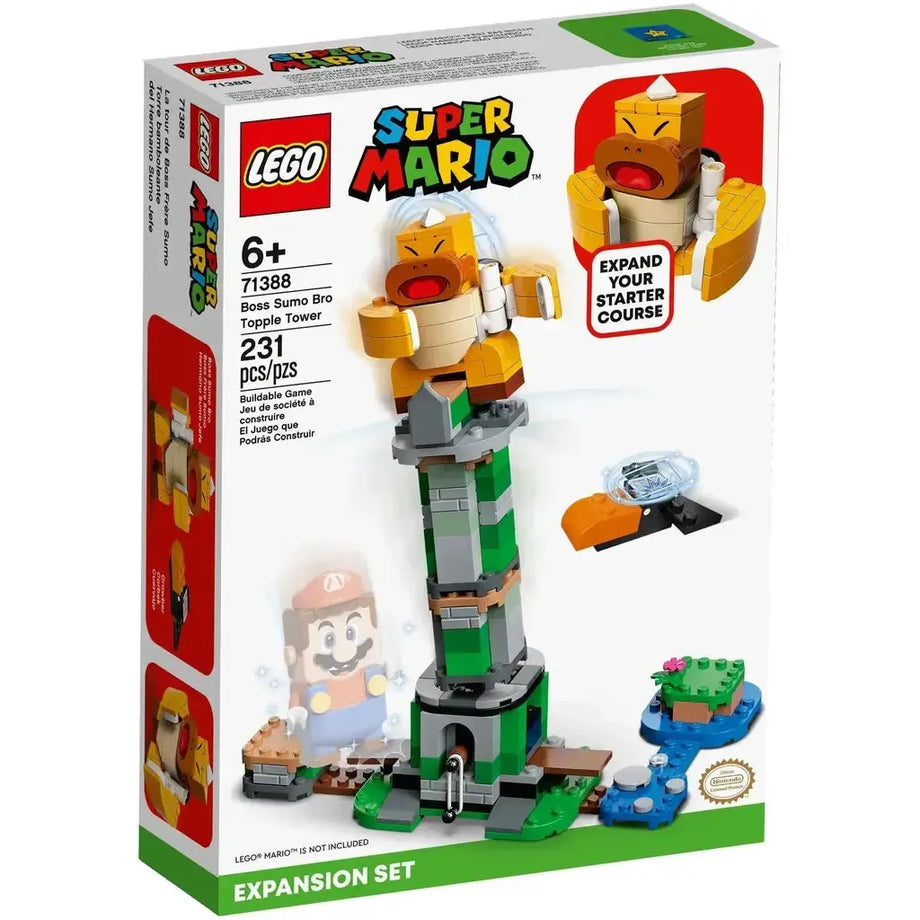 LEGO Boss Sumo Bro Topple Tower (71388) – The Red Balloon Toy Store