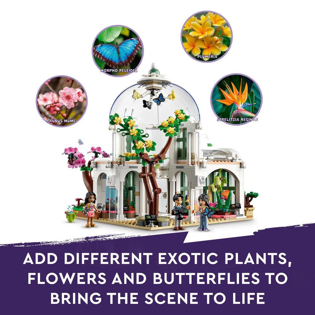 Add different exotic plants, flowers and butterflies to bring the scene to life. 