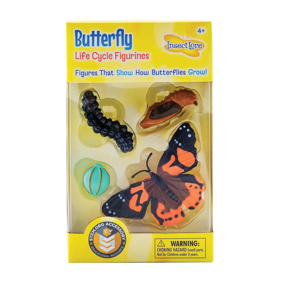 Butterfly Life Cycle Figurines: Toys For Curious Kids - Nature Gift Store