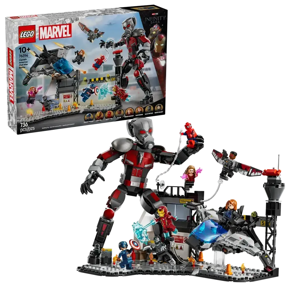 Captain America: Civil War Airport Battle-LEGO-The Red Balloon Toy Store