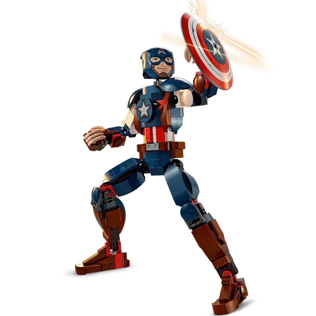 Captain America Construction Figure-LEGO-The Red Balloon Toy Store