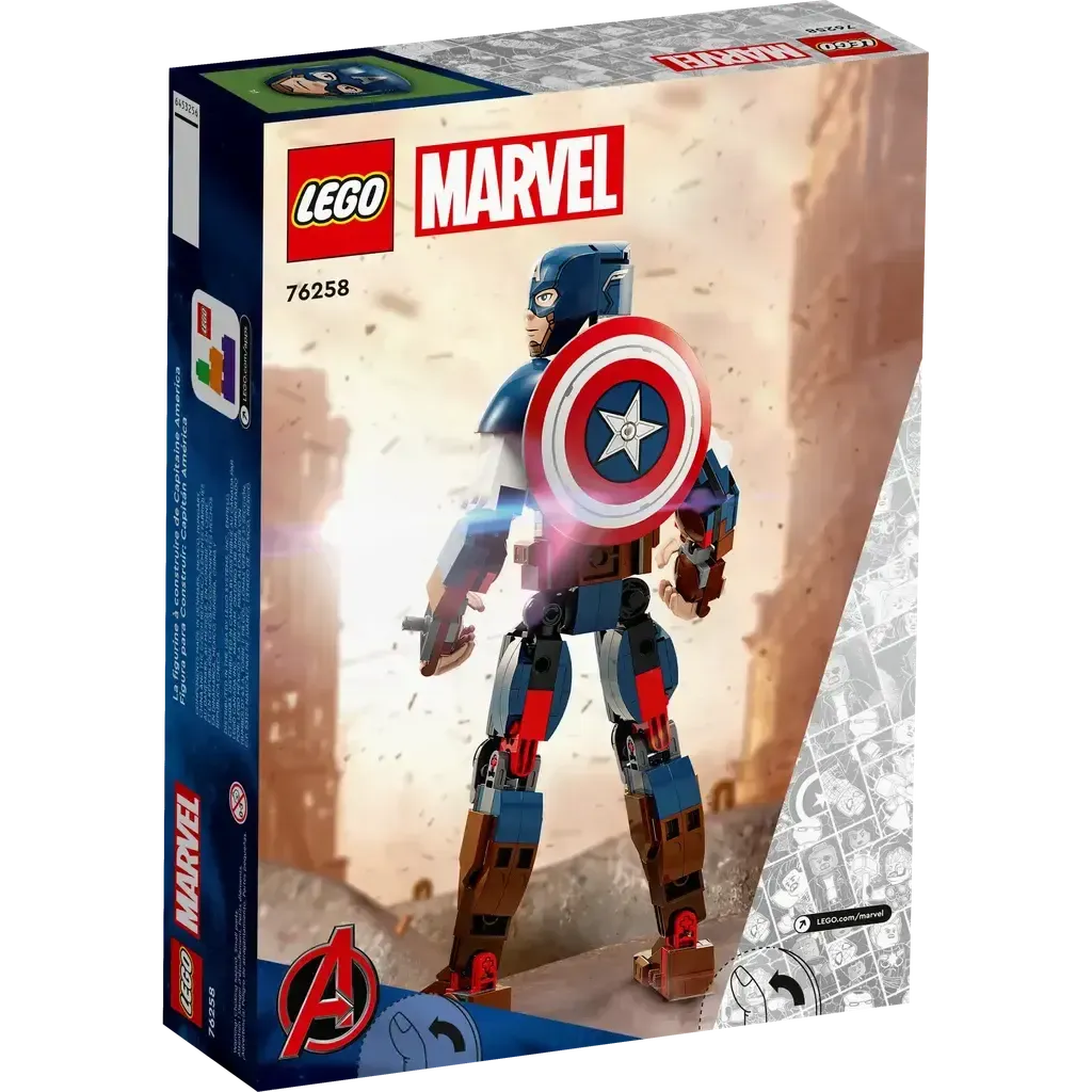 Captain America Construction Figure-LEGO-The Red Balloon Toy Store