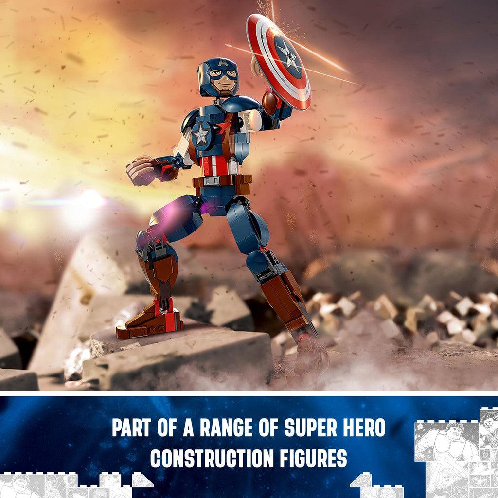 part of a range of super hero construction figures