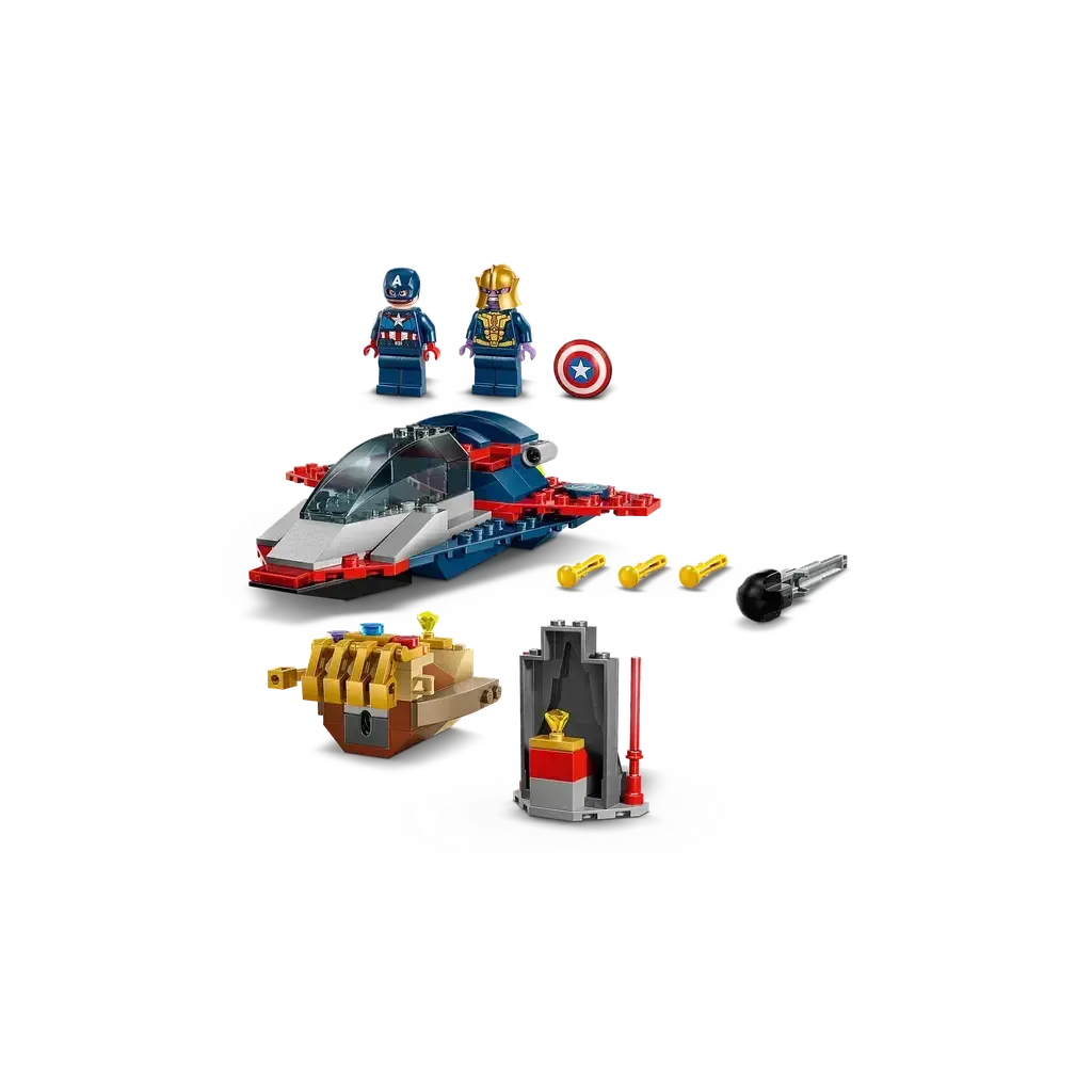 Captain America vs. Thanos-LEGO-The Red Balloon Toy Store