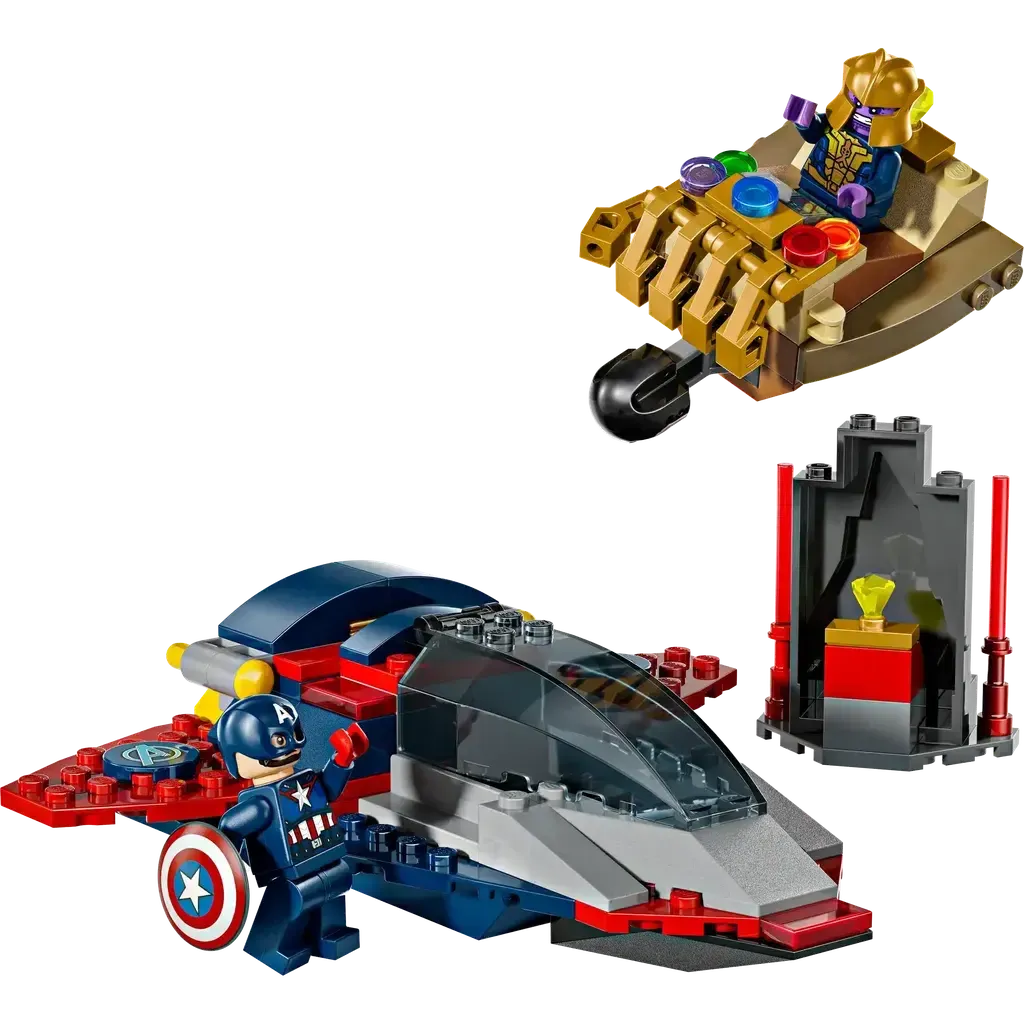 Captain America vs. Thanos-LEGO-The Red Balloon Toy Store