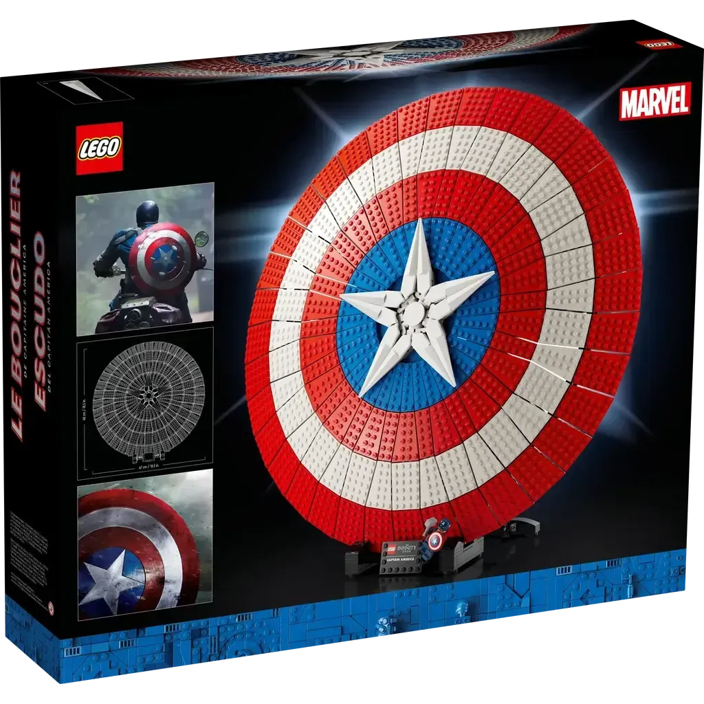 Captain America's Shield-LEGO-The Red Balloon Toy Store