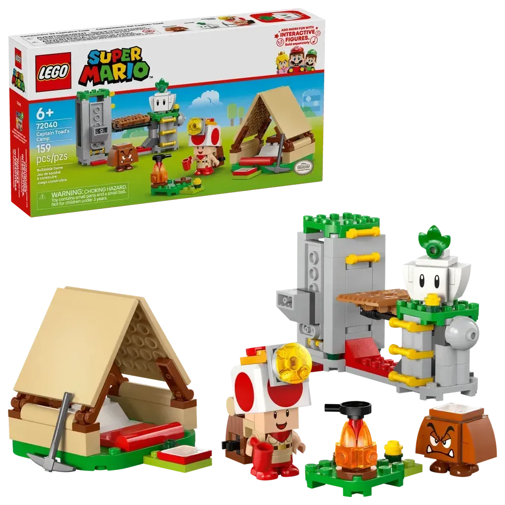 Captain Toad's Camp-LEGO-The Red Balloon Toy Store