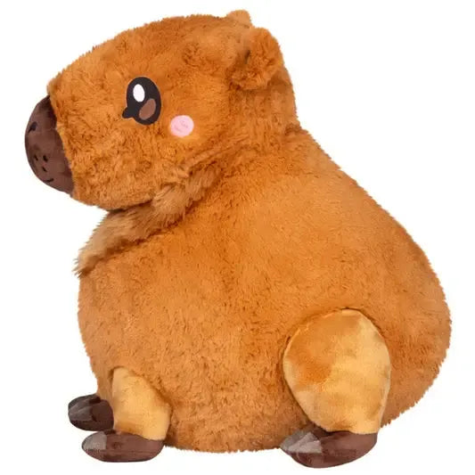 Side of capybara plush