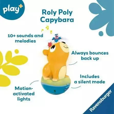 Capybara Push & Listen Roly Poly-Ravensburger-The Red Balloon Toy Store