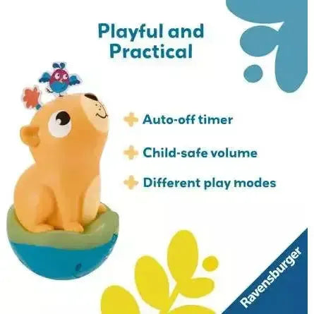 Capybara Push & Listen Roly Poly-Ravensburger-The Red Balloon Toy Store