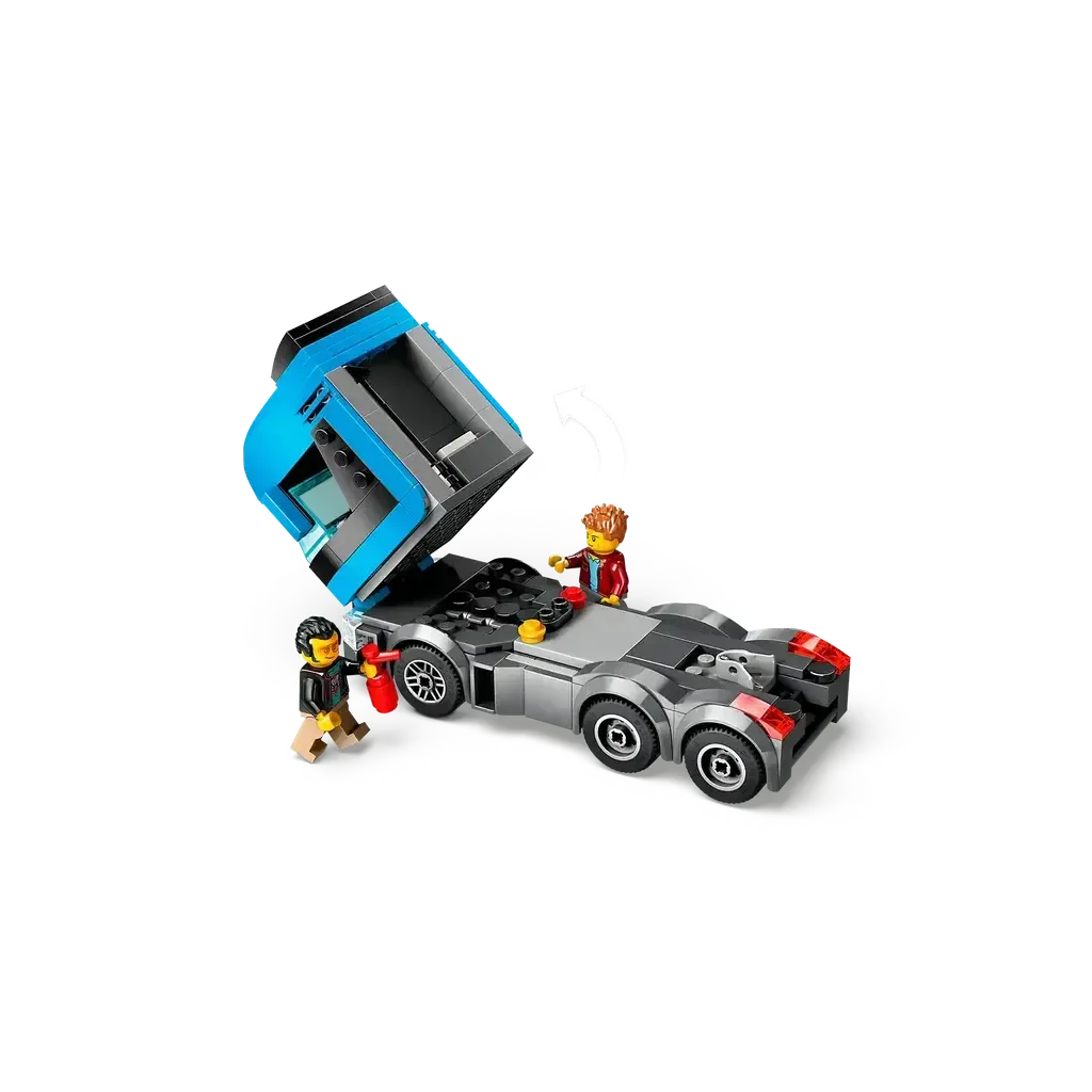 Car Transporter Truck with Sports Cars-LEGO-The Red Balloon Toy Store