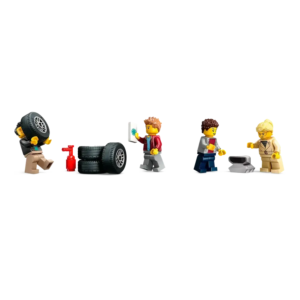 Car Transporter Truck with Sports Cars-LEGO-The Red Balloon Toy Store