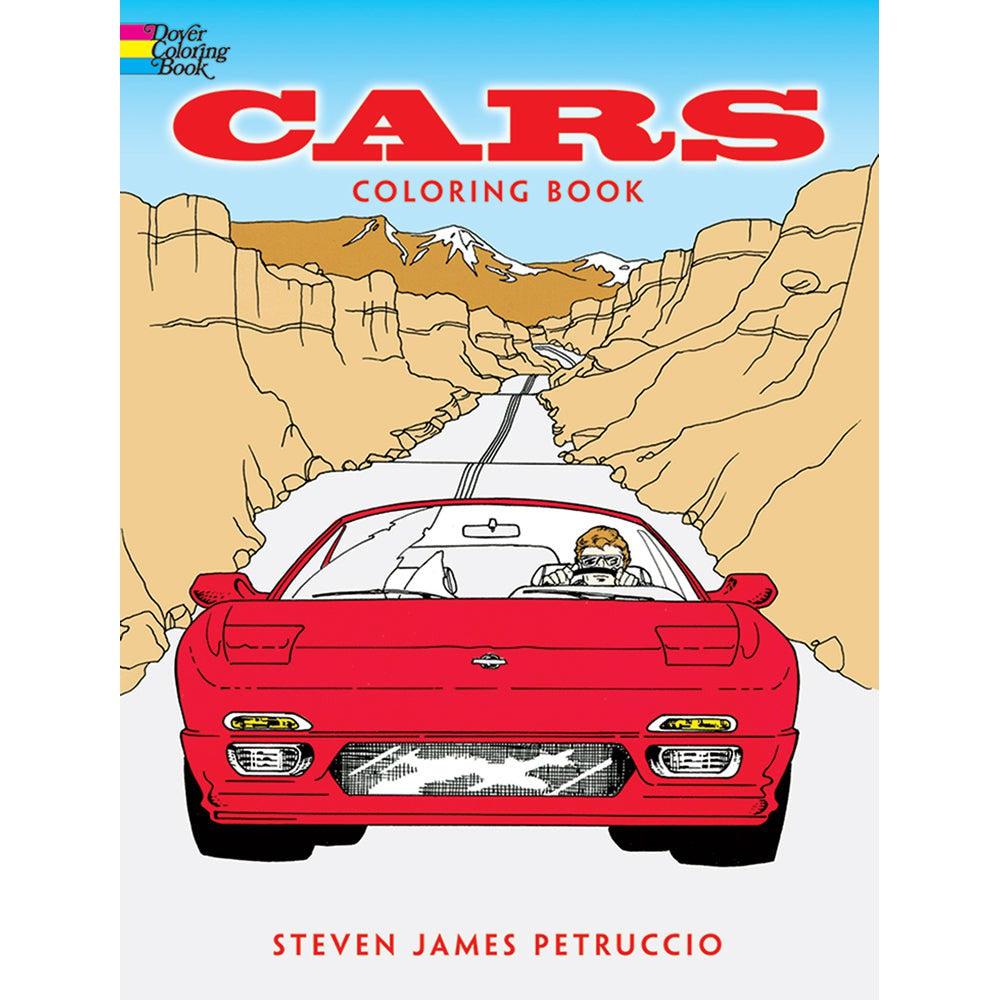 Cars Coloring Book-Dover Publications-The Red Balloon Toy Store