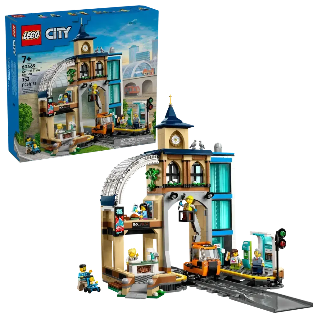 Central Train Station-LEGO-The Red Balloon Toy Store