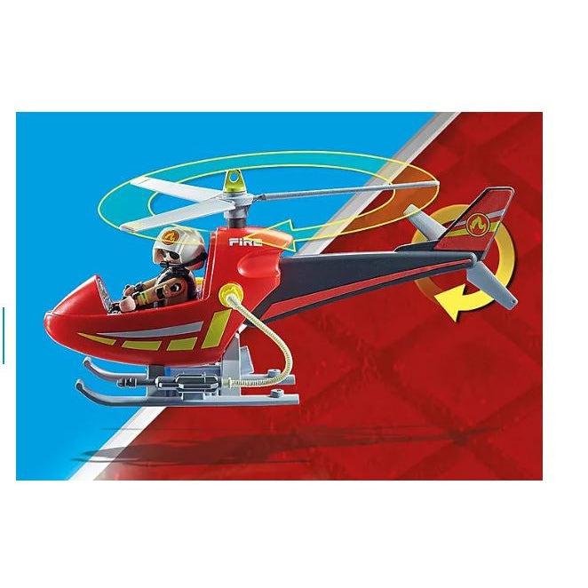 City Action - Fire Rescue Helicopter -Playmobil – The Red Balloon
