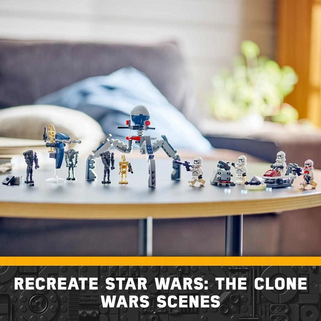recreate Star wars: the clone wars scenes