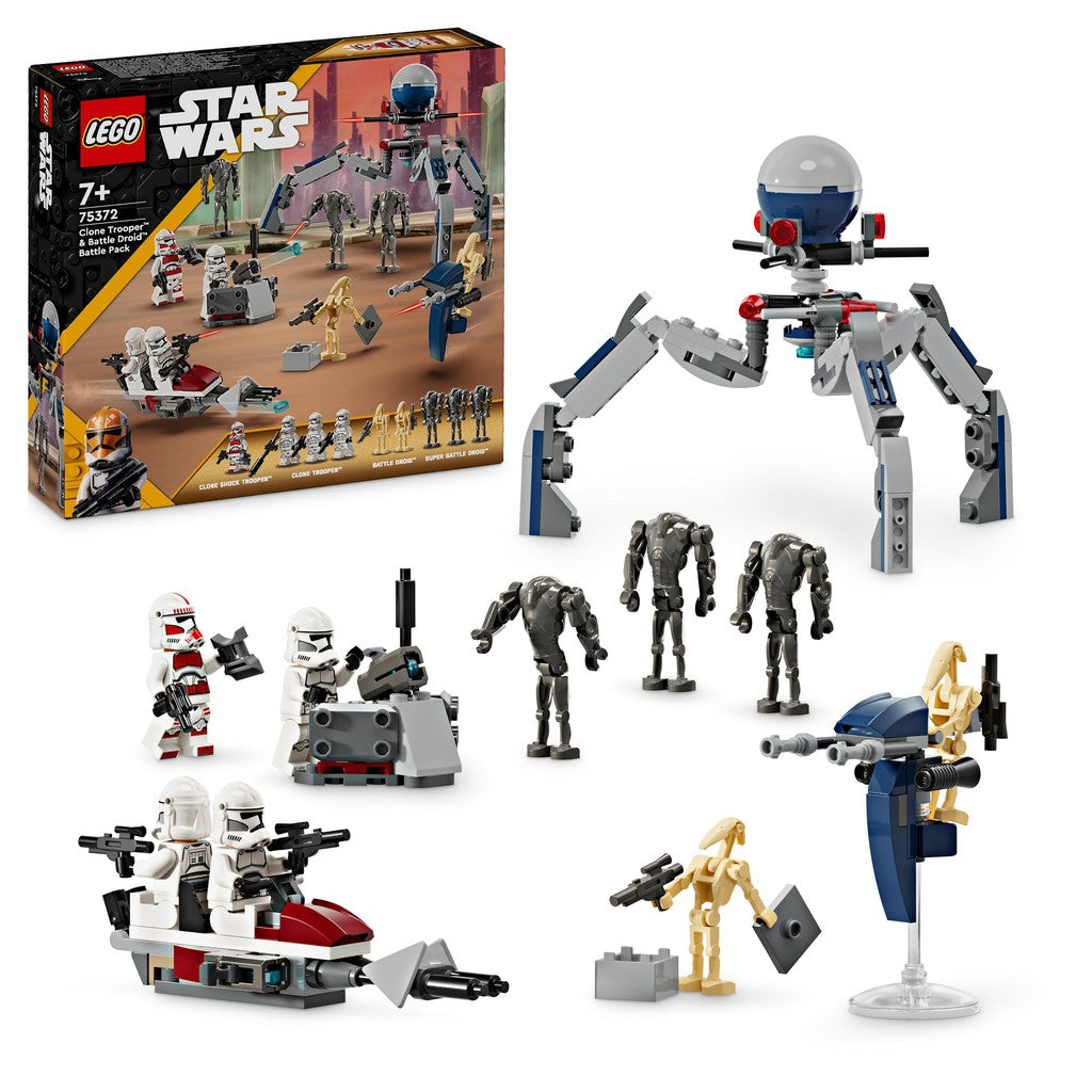 Clone troopers prepare for battle with LEGO Star Wars