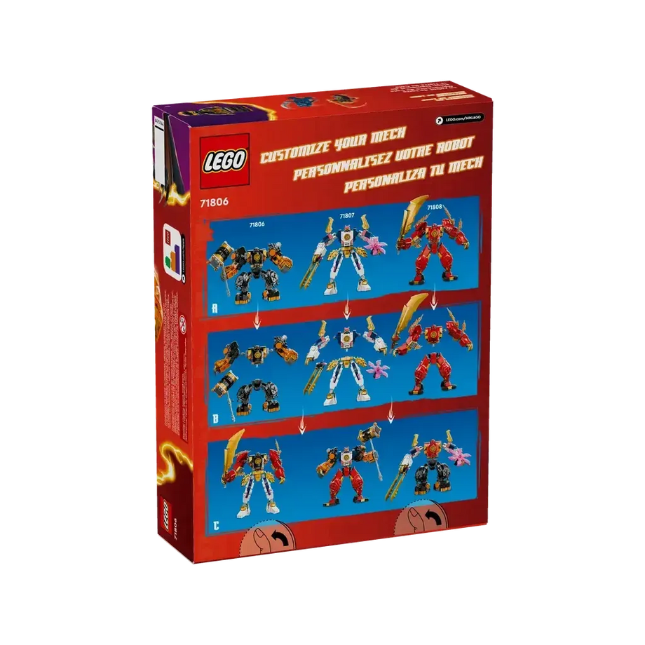 LEGO NINJAGO: Cole's Elemental Earth Mech (71806) – The Red