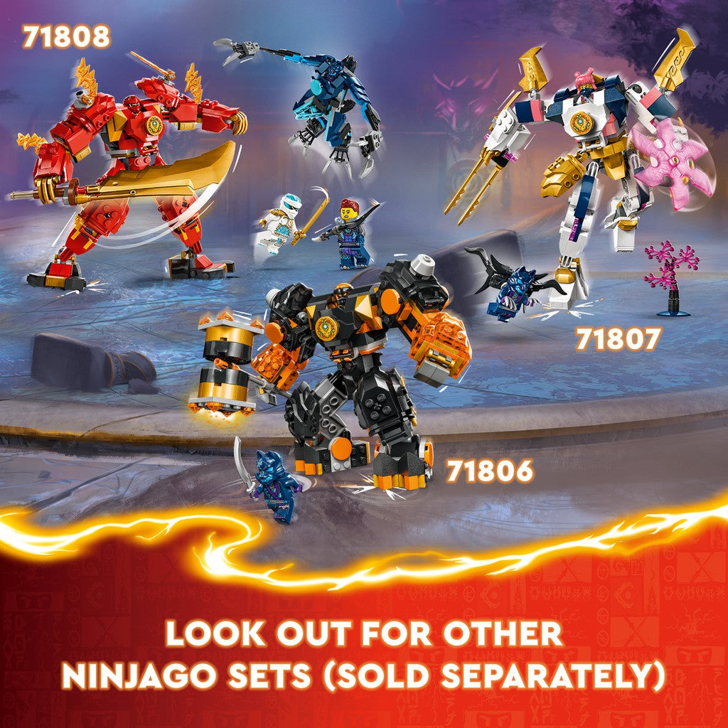 look out for other NINJAGO sets (sold separately)