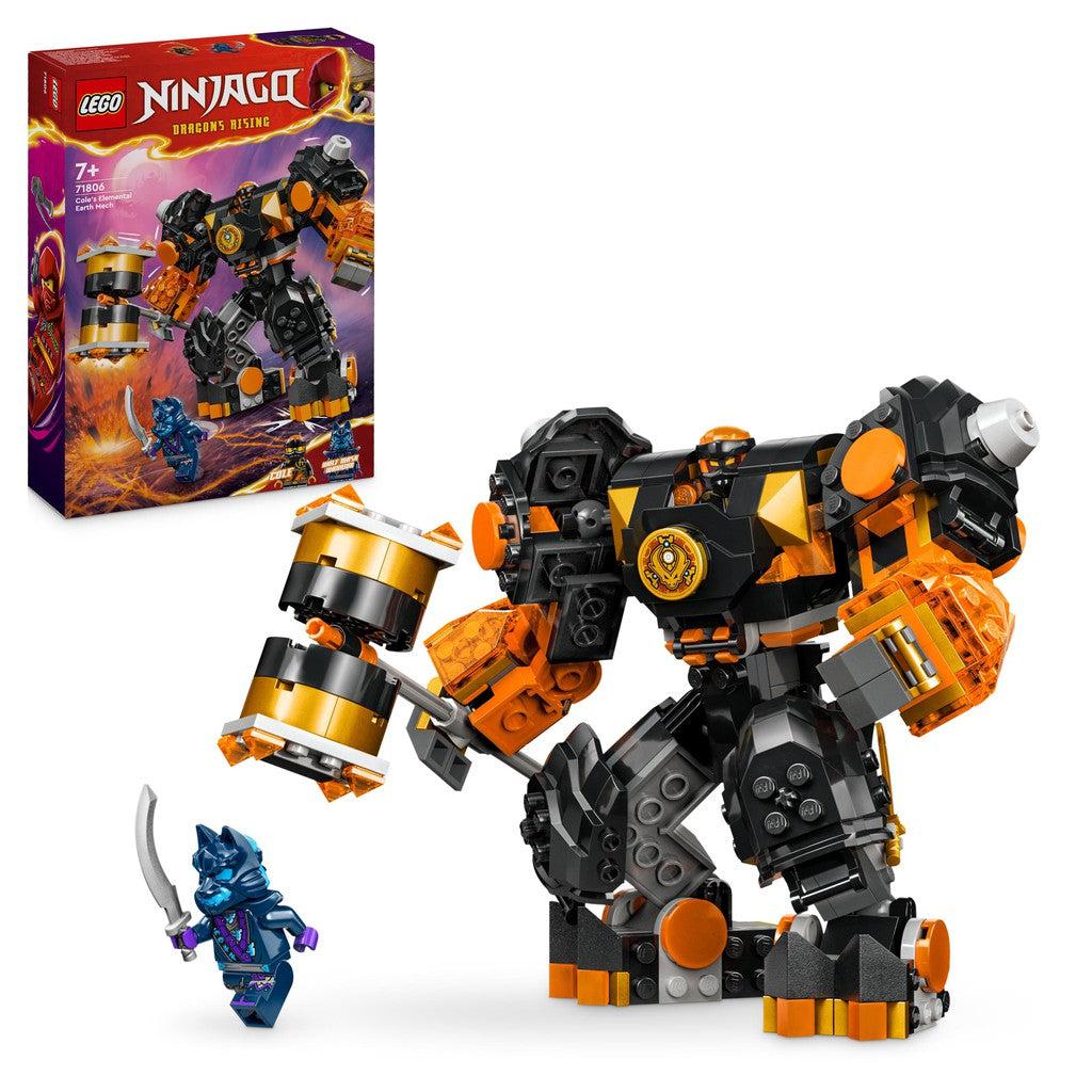 LEGO NINJAGO. a giant mech for the character Cole