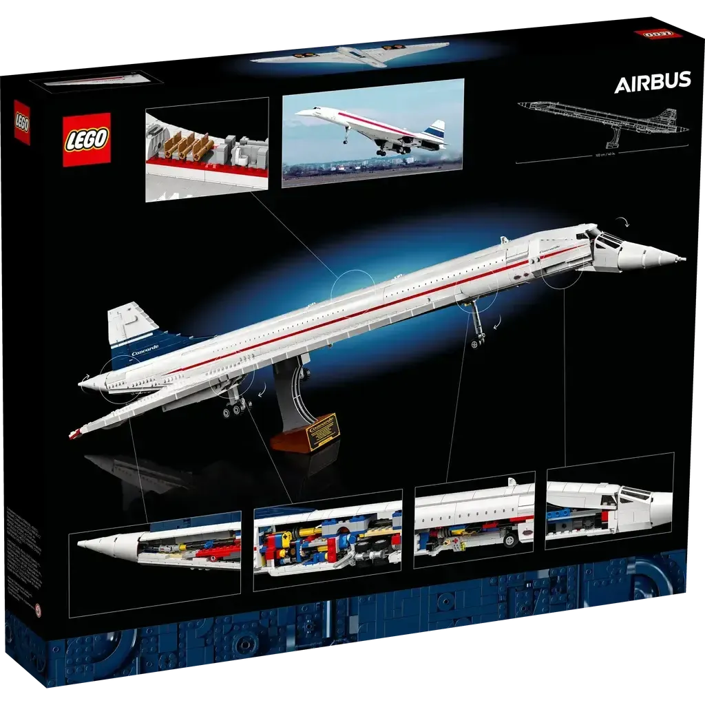 Concorde-LEGO-The Red Balloon Toy Store