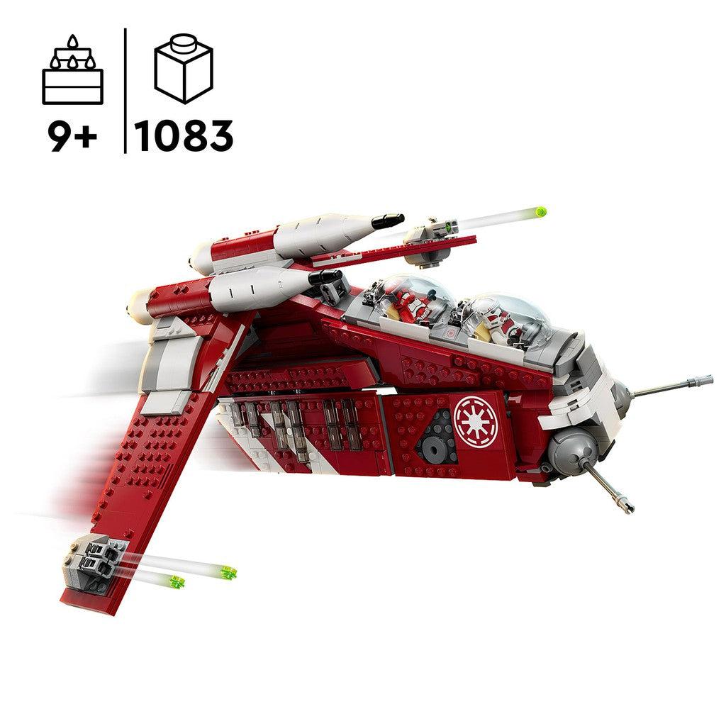 for ages 9+ with 1083 LEGO pieces