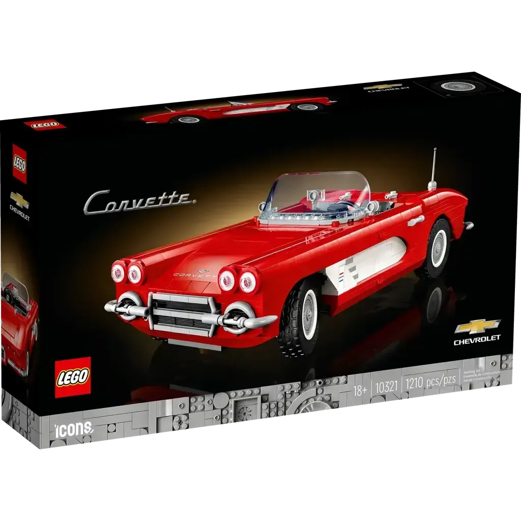 Corvette-LEGO-The Red Balloon Toy Store