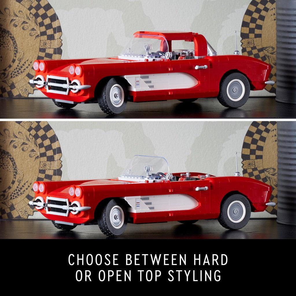 choose between hard OR open top styling