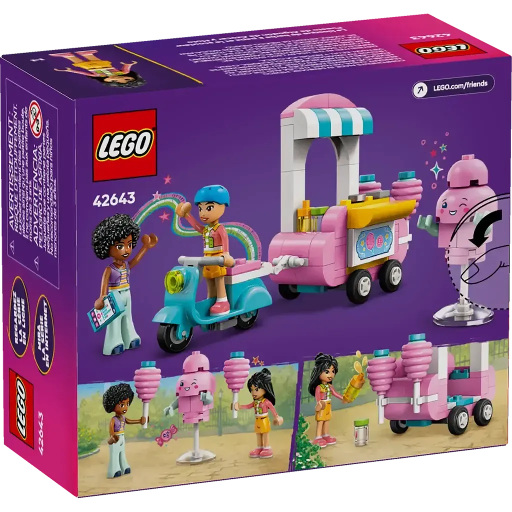 Cotton Candy Stand and Scooter-LEGO-The Red Balloon Toy Store