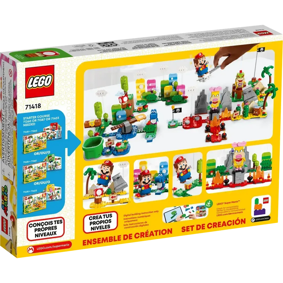 LEGO Super Mario: Creativity Toolbox Maker Set (71418) – The Red